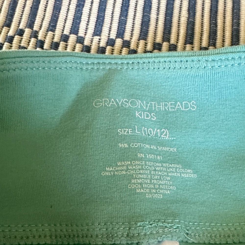 Grayson Threads Kids Teal Leggings